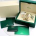 Rolex Datejust 36 Ref 126233 18K Gold Steel Champagne Diamond Motif Dial